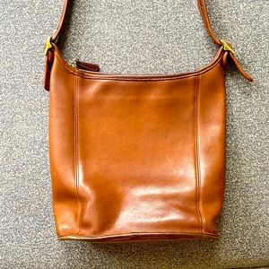 Vintage coach shoulder bag